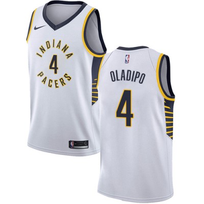 Nike Indiana Pacers #4 Victor Oladipo White Youth NBA Swingman Association Edition Jersey